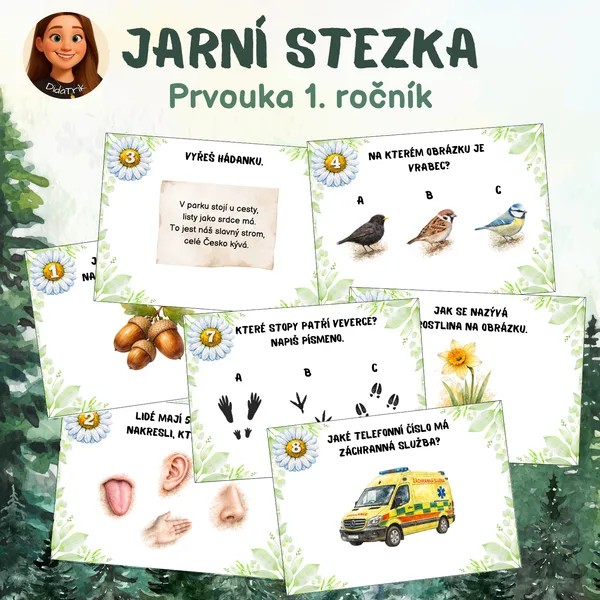 Jarní stezka - Prvouka 1. ročník 1