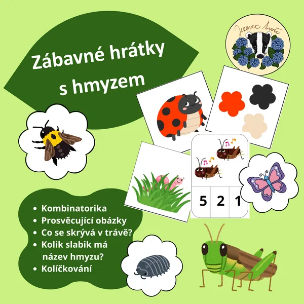 Zábavné hrátky s hmyzem  1