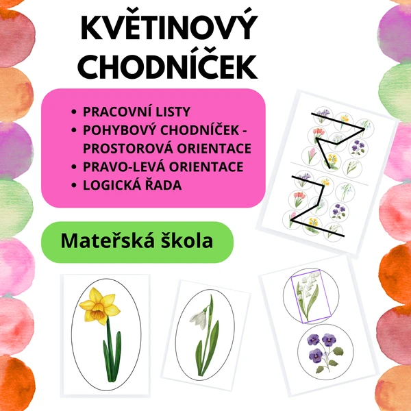 Květinový chodníček 1
