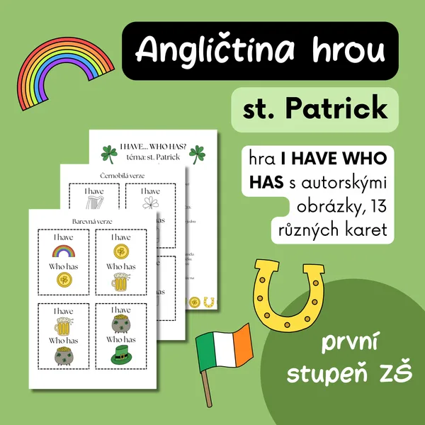 St. Patrick’s day - I have, who has? 1