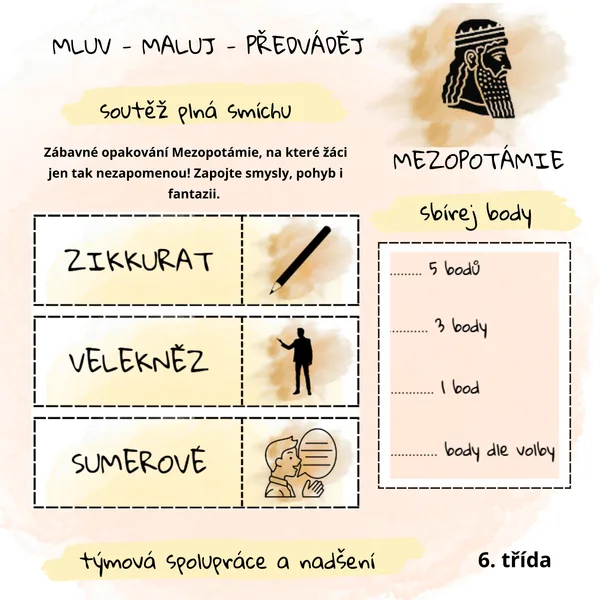 MLUV - MALUJ - PŘEDVÁDĚJ: Mezopotámie 1