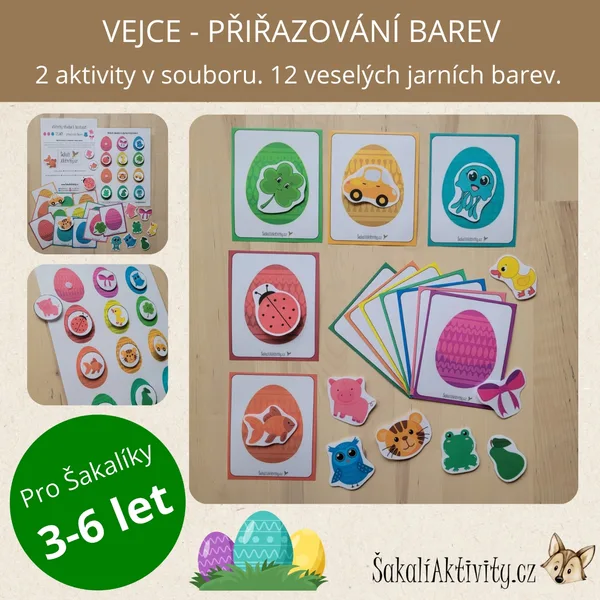 VEJCE - Přiřazování barev 1