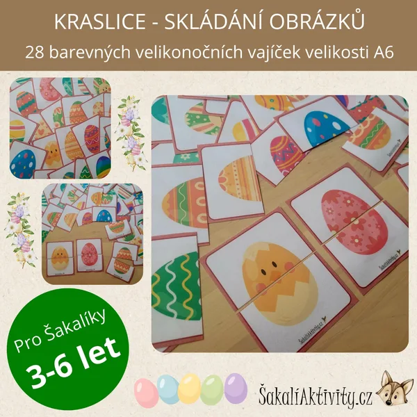 KRASLICE - skládání obrázků 1