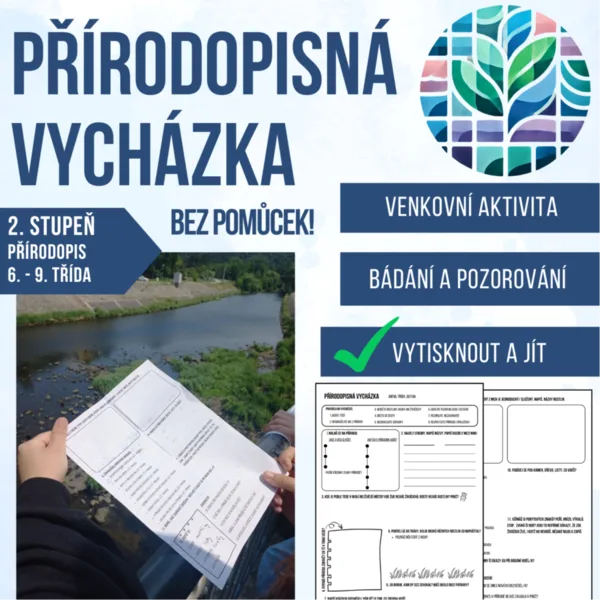 Přírodopisná vycházka- bádání, pozorování, biologický seminář 1