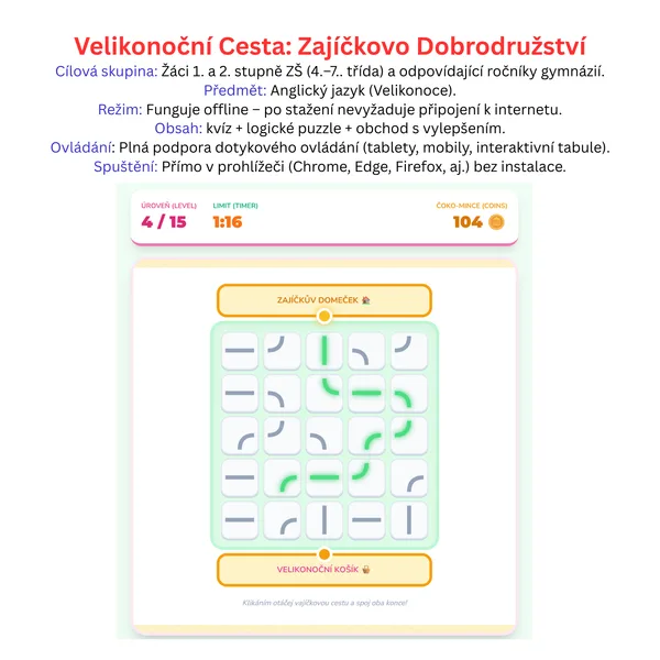 Easter Bunny's Adventure - Zajíčkovo Velikonoční dobrodružství 1