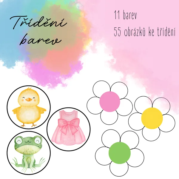 Třídění barev 1