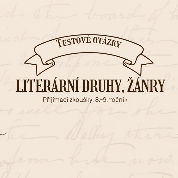 Literární druhy, žánry 1