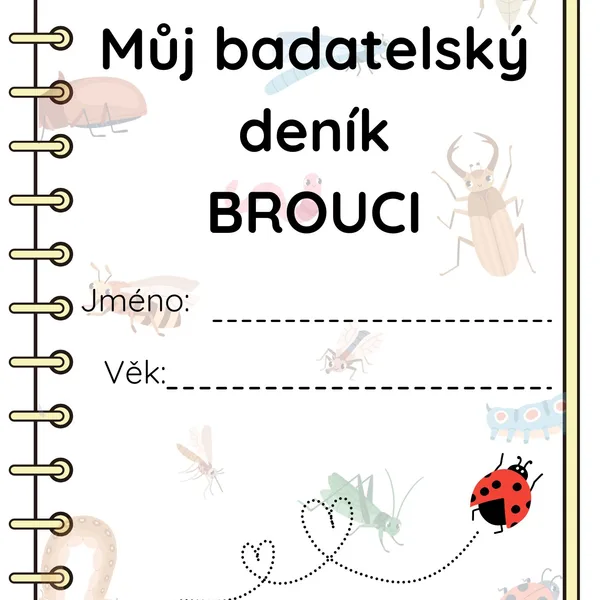 Badatelský deník brouci 1