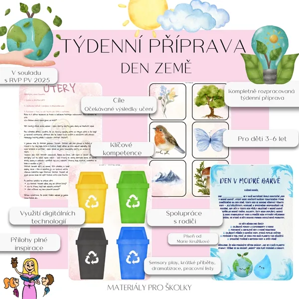 Týdenní příprava - Den Země 1
