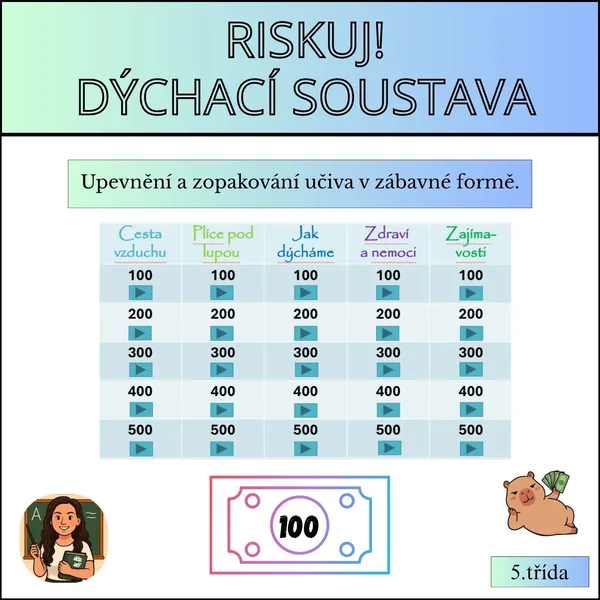 RISKUJ! dýchací soustava 1