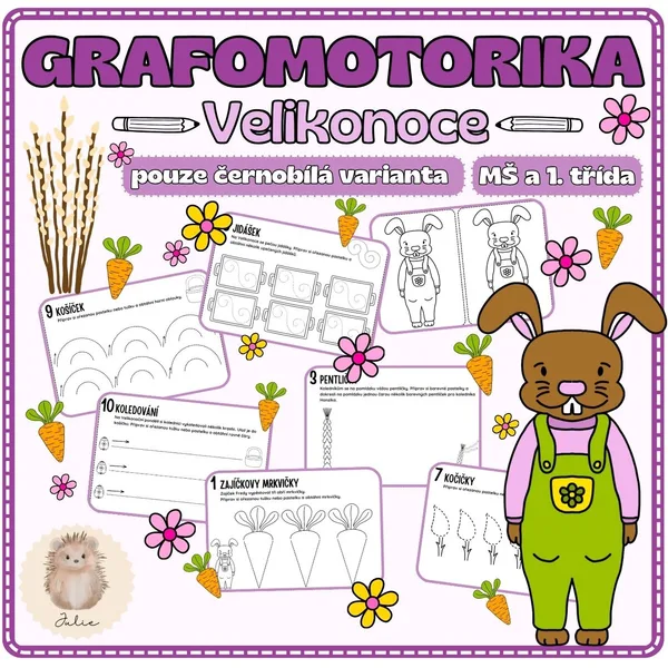 GRAFOMOTORIKA VELIKONOCE 1