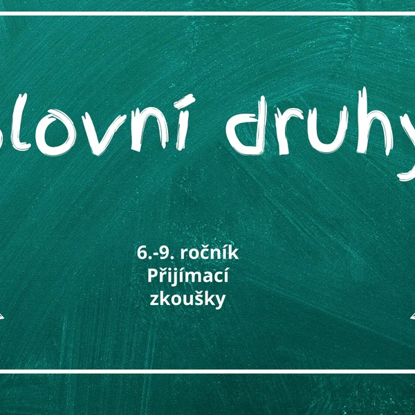 Slovní druhy 1