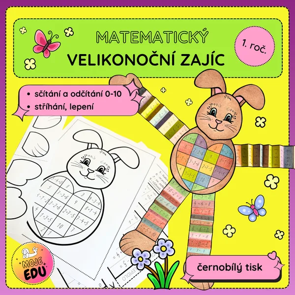 Matematický velikonoční zajíc 1
