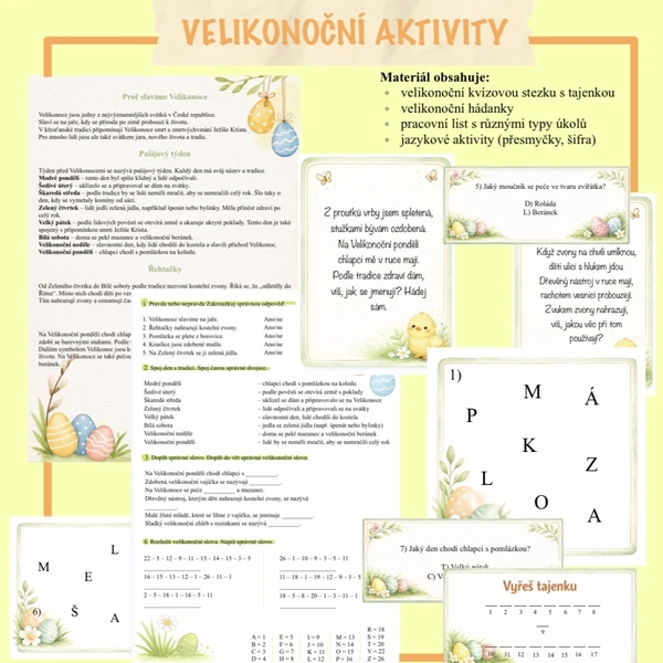 Velikonoční aktivity 1