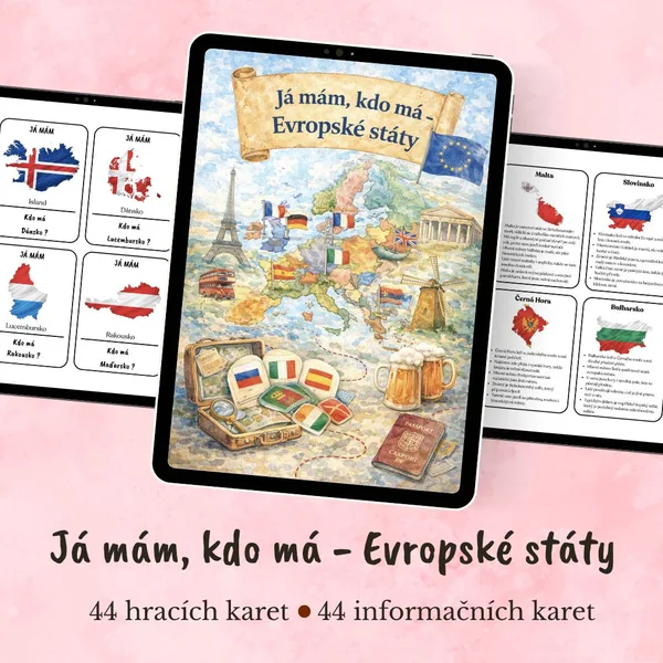 Já mám, kdo má - Evropské státy 1