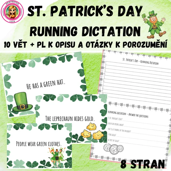 St. Patrick’s Day – Running Dictation 1