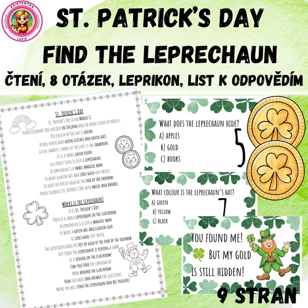 St. Patrick’s Day – Find the Leprechaun 1