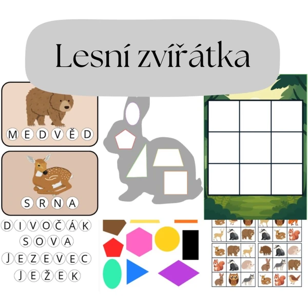Lesní zvířátka 1