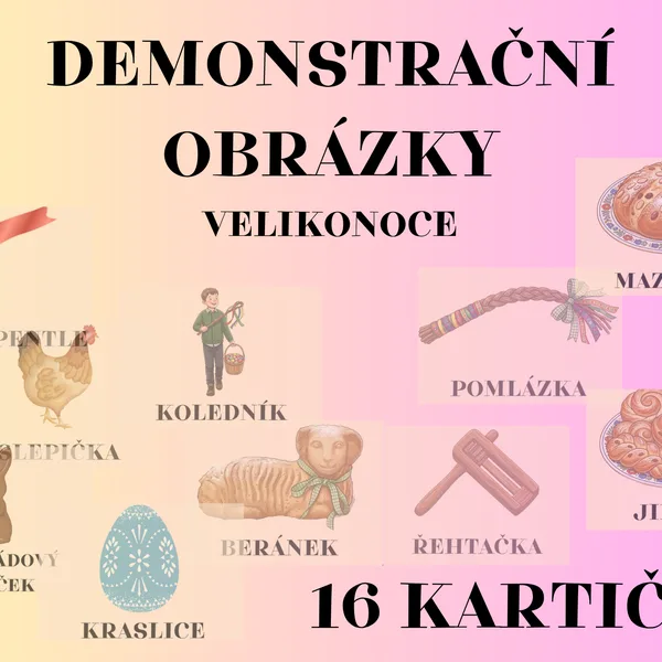 DEMONSTRAČNÍ OBRÁZKY - VELIKONOCE 1