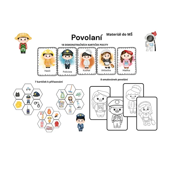 Povolání 👮‍♂️👨‍🚒 1