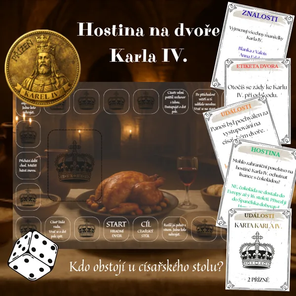 Hostina na dvoře Karla IV.  1
