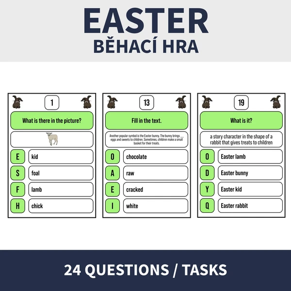 ENG - EASTER (běhací hra, text) 1