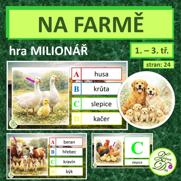 Na farmě (hra Milionář) 1