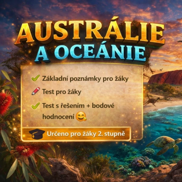 Austrálie a Oceánie 1