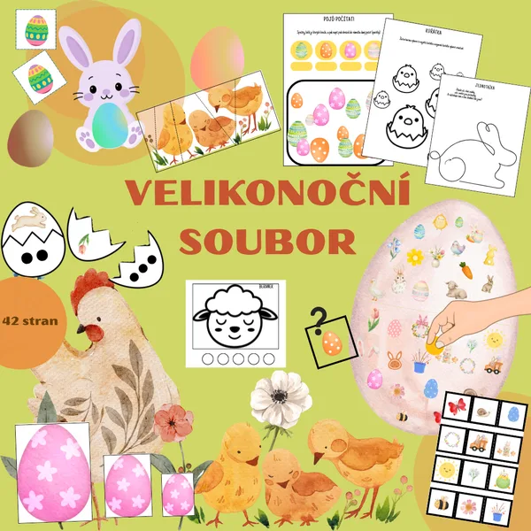 Velikonoční soubor aktivit 1