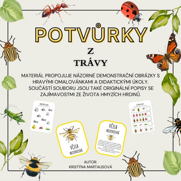 Potvůrky z trávy - Od vajíčka po křídla 1