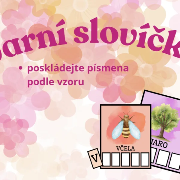 Jaro - aktivity do MŠ 1