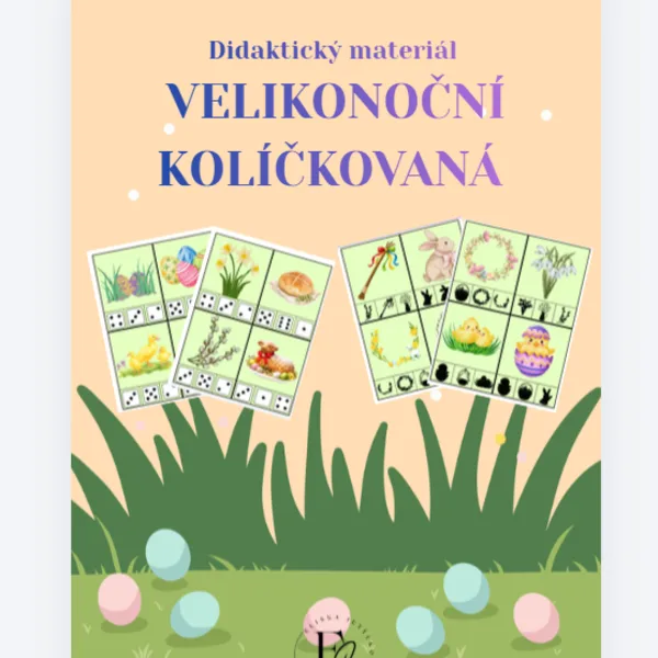 Velikonoční kolíčkovaná  1