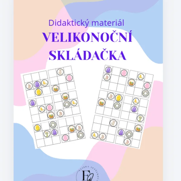 Velikonoční skládačka 1