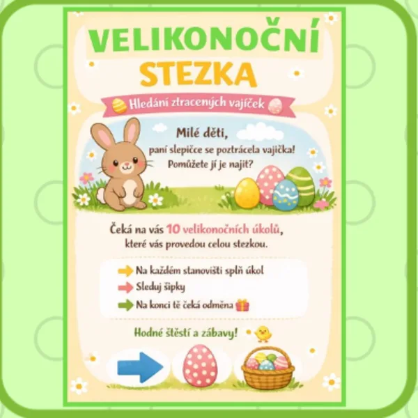 VELIKONOČNÍ STEZKA 1