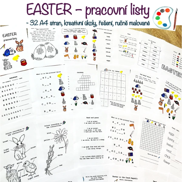 Easter - pracovní listy 1