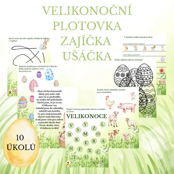 Velikonoční plotovka 1