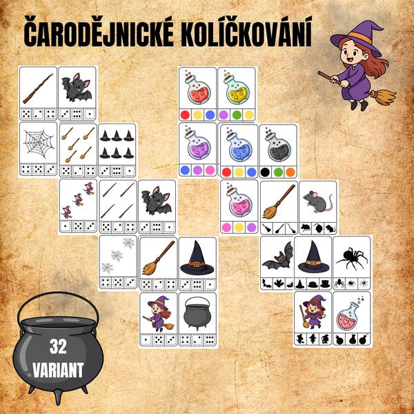 Čarodějnické kolíčkování 1