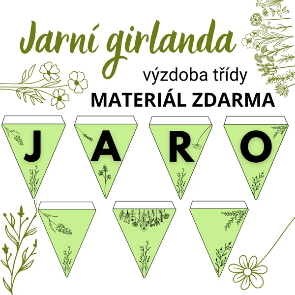 🌸 Jarní girlanda 🌸  1