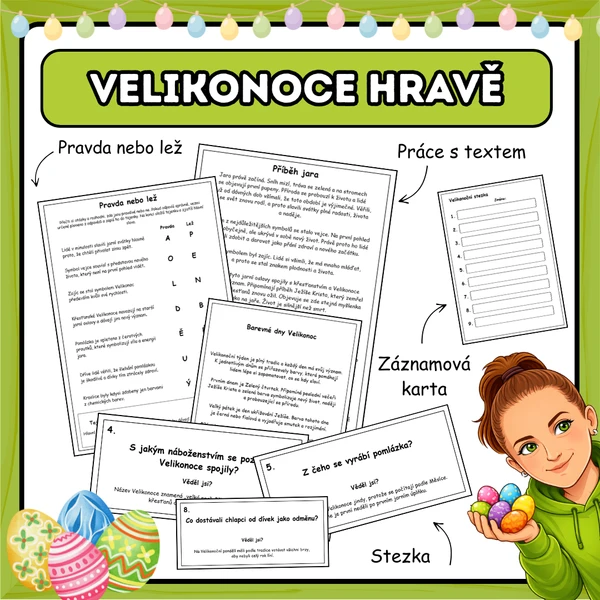 Velikonoce hravě – hotová stezka a aktivity bez příprav  1