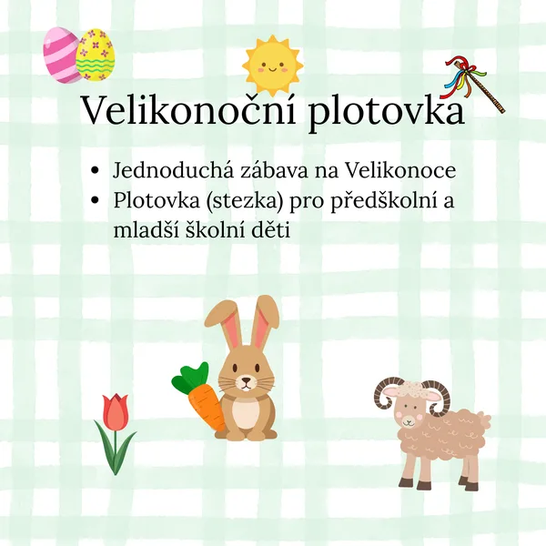 Velikonoční plotovka 1