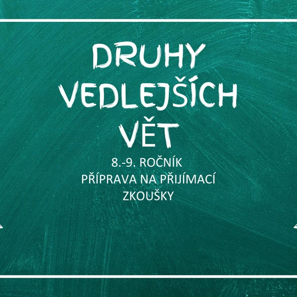 Druhy vedlejších vět 1