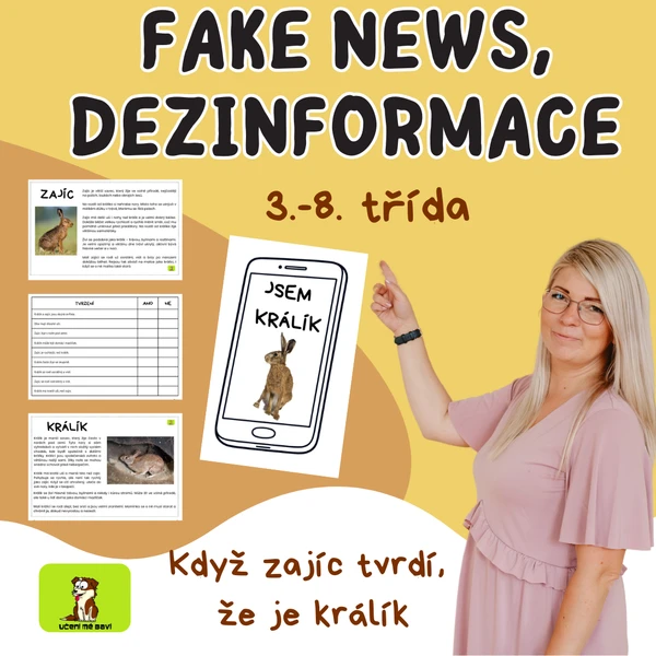 Když zajíc tvrdí, že je králík - fake news, dezinformace 1