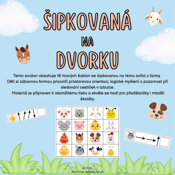 Šipkovaná na dvorku - Logické cesty z farmy 1