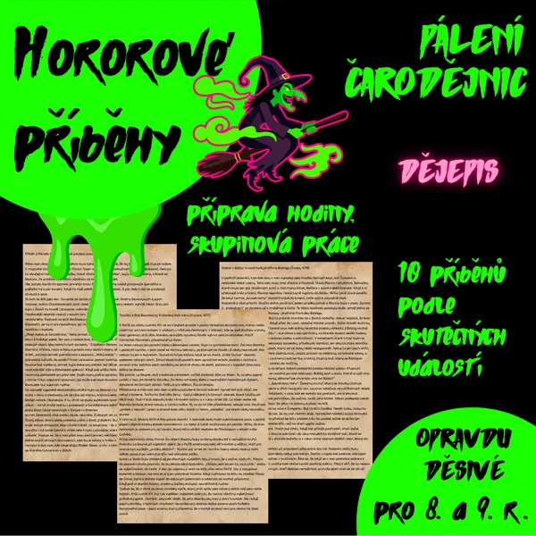 Hororové příběhy - PÁLENÍ ČARODĚJNIC pro silné povahy 1