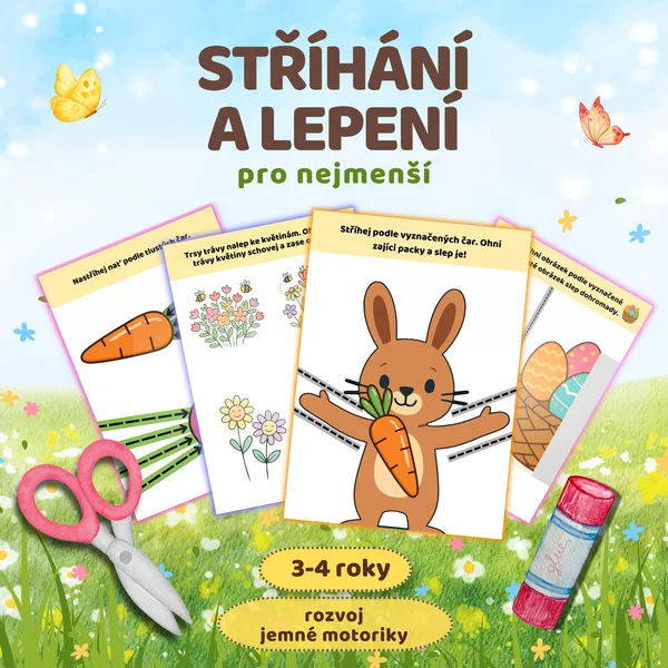 Stříhání a lepení pro nejmenší 1
