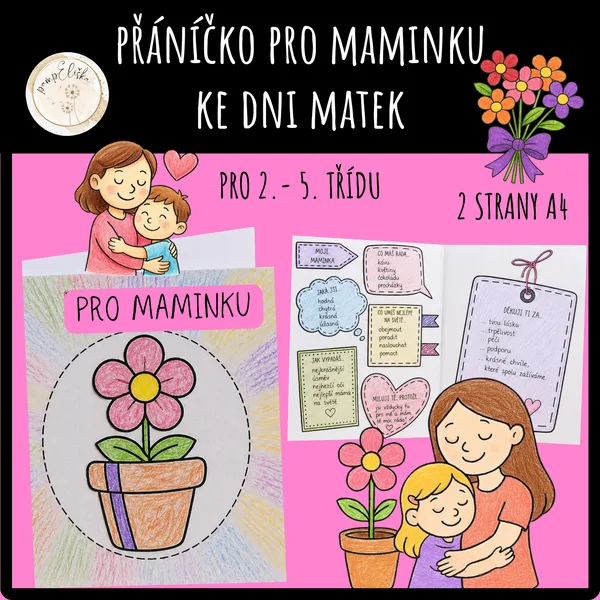 Přáníčko pro maminku ke Dni matek 1