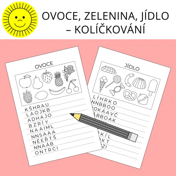 OVOCE, ZELENINA, JÍDLO – PŘESMYČKY 1
