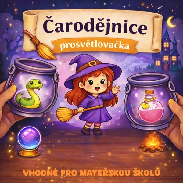 Čarodějnice - prosvětlovačka 1