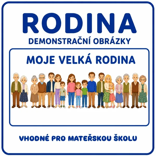 Rodina - demonstrační obrázky 1