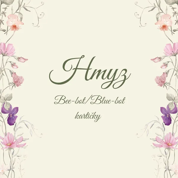 Hmyz - Bee-bot/Blue-bot karty 1